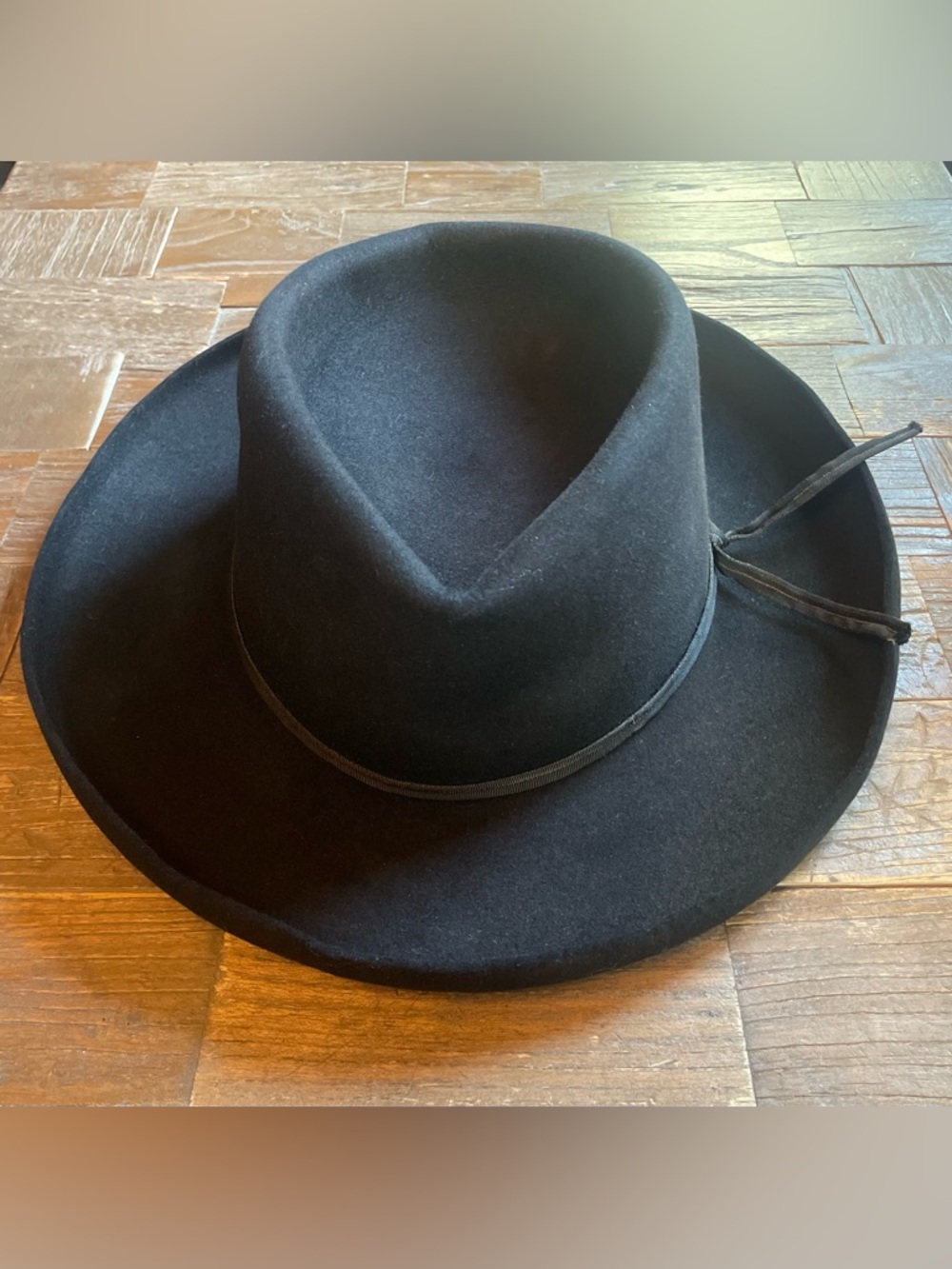 Vintage Dan's Boots & Saddles Wool Felt Rancher Hat